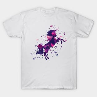 watercolor unicorn- T-Shirt